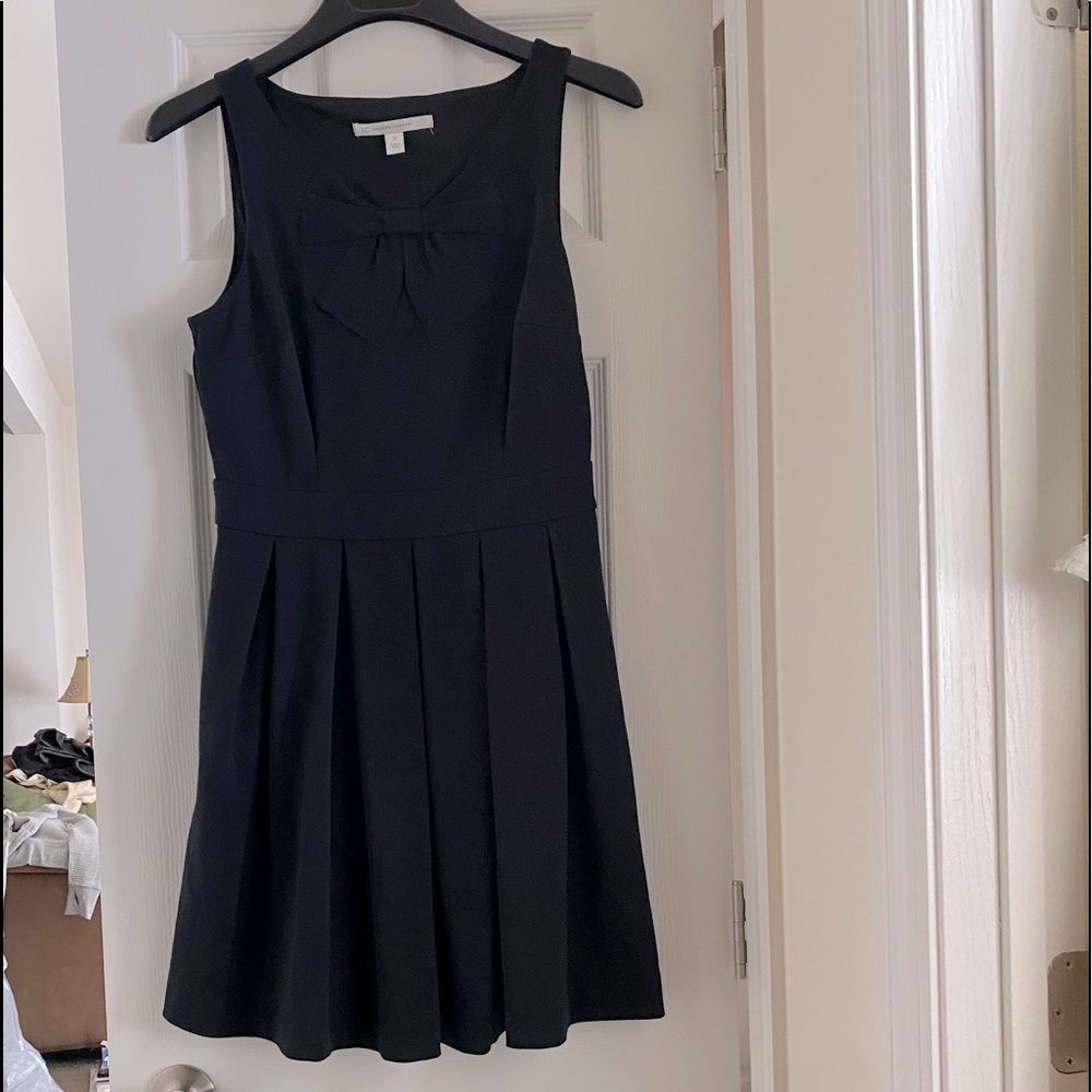 Lauren Conrad pleated bow dress